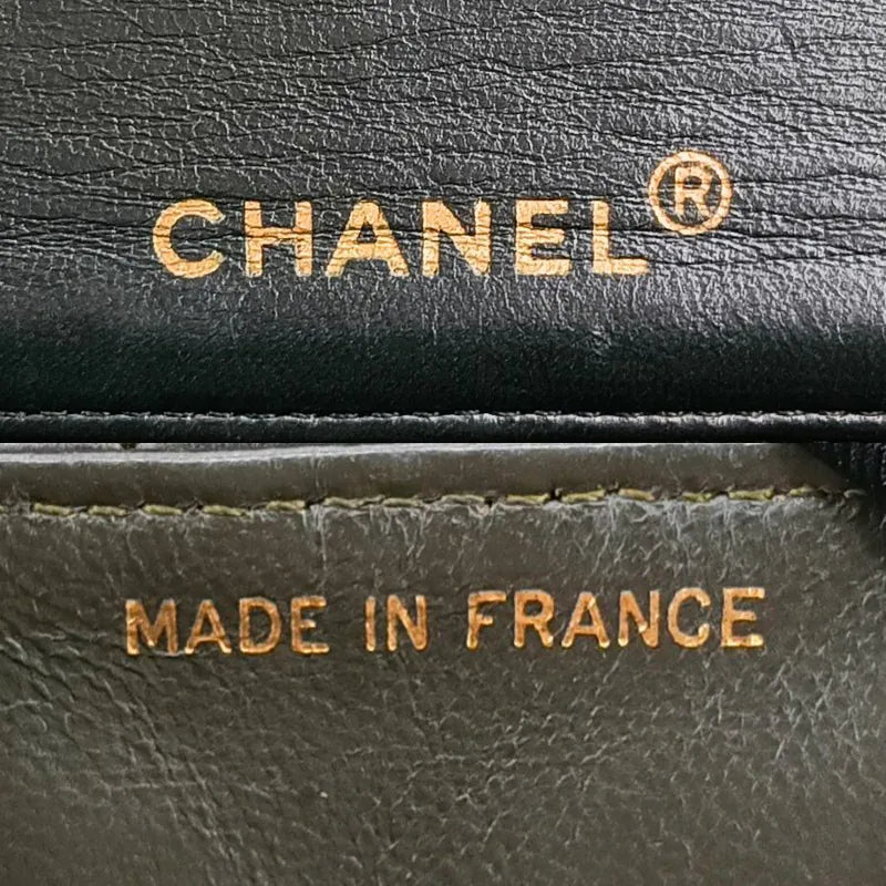 jt597-chanel-vintage-dark-green-lambskin-full-flap-bag