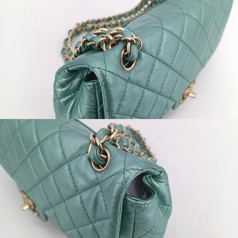 ra595-chanel-vintage-green-lambskin-crystal-embellished-flap-bag