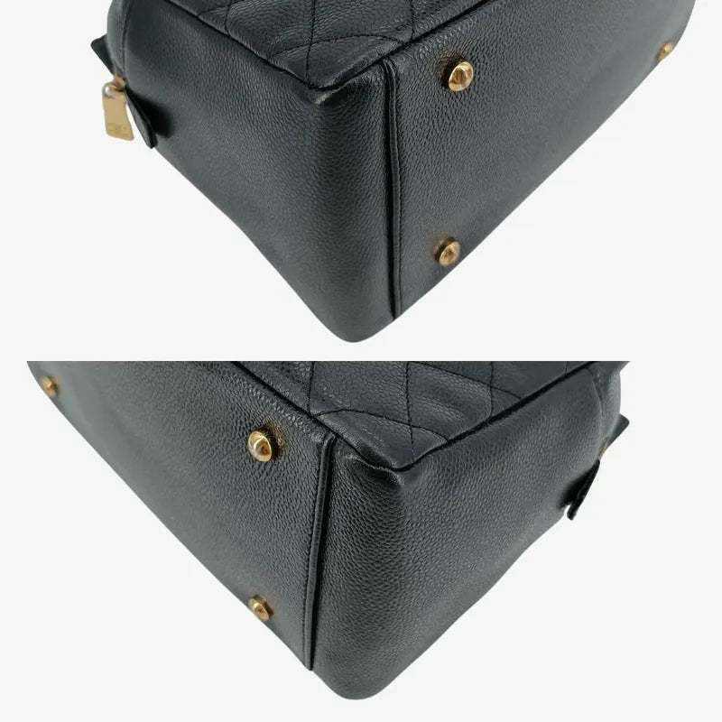 c449-chanel-vintage-black-caviar-leather-ptt-tote-bag
