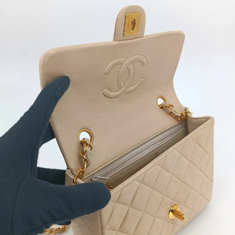 js989-chanel-vintage-beige-lambskin-20cm-mini-square-flap-bag