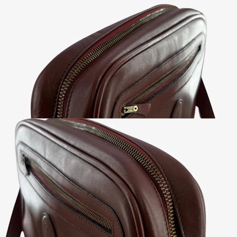 jx661-cartier-vintage-burgundy-leather-shoulder-bag