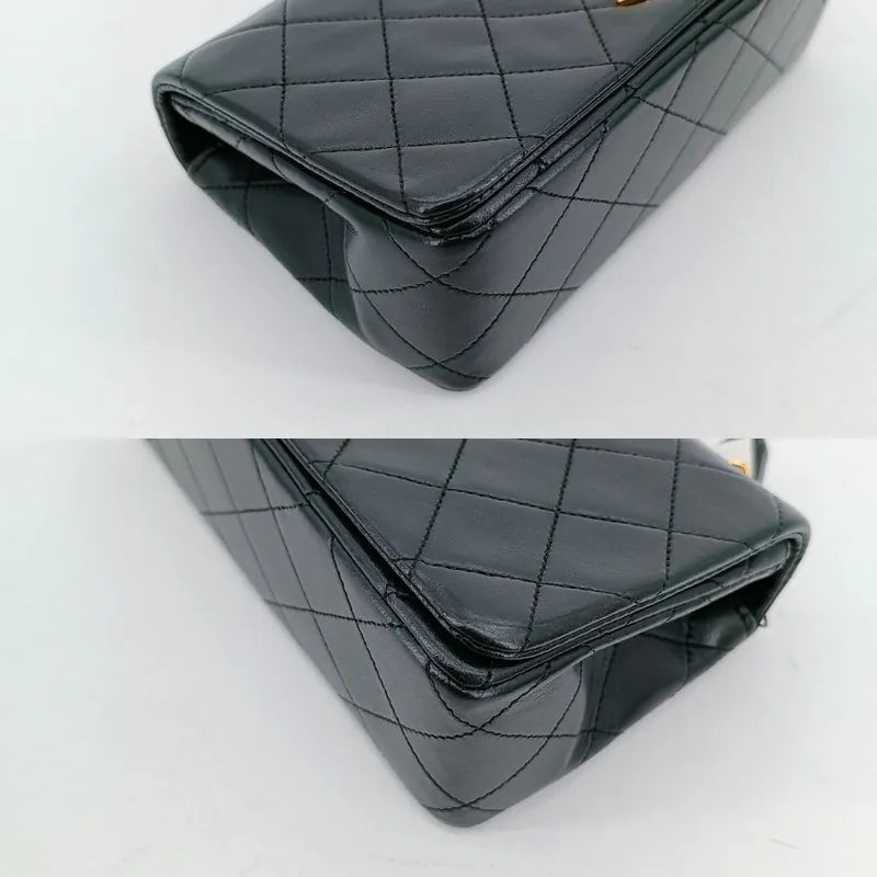 jt597-chanel-vintage-dark-green-lambskin-full-flap-bag