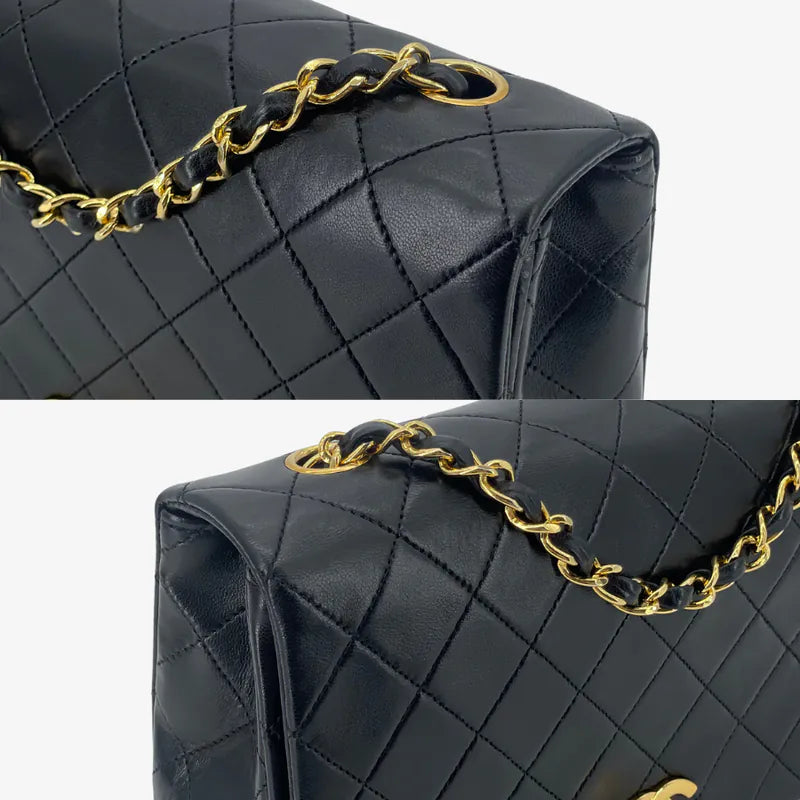 c542-chanel-vintage-black-lambskin-full-flap-bag