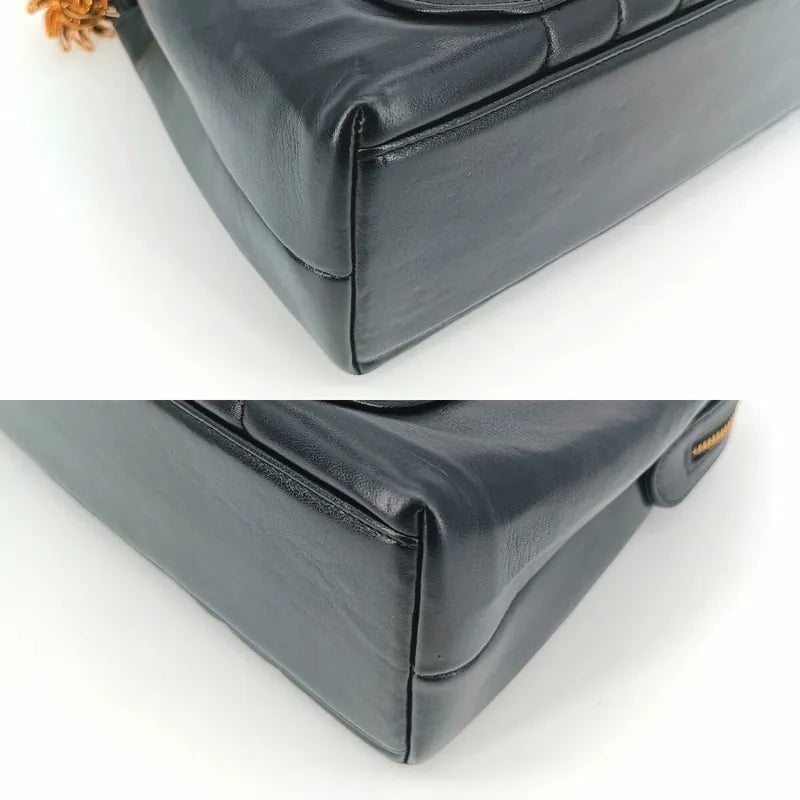 jt106-chanel-vintage-black-lambskin-sun-flower-charm-tote-bag