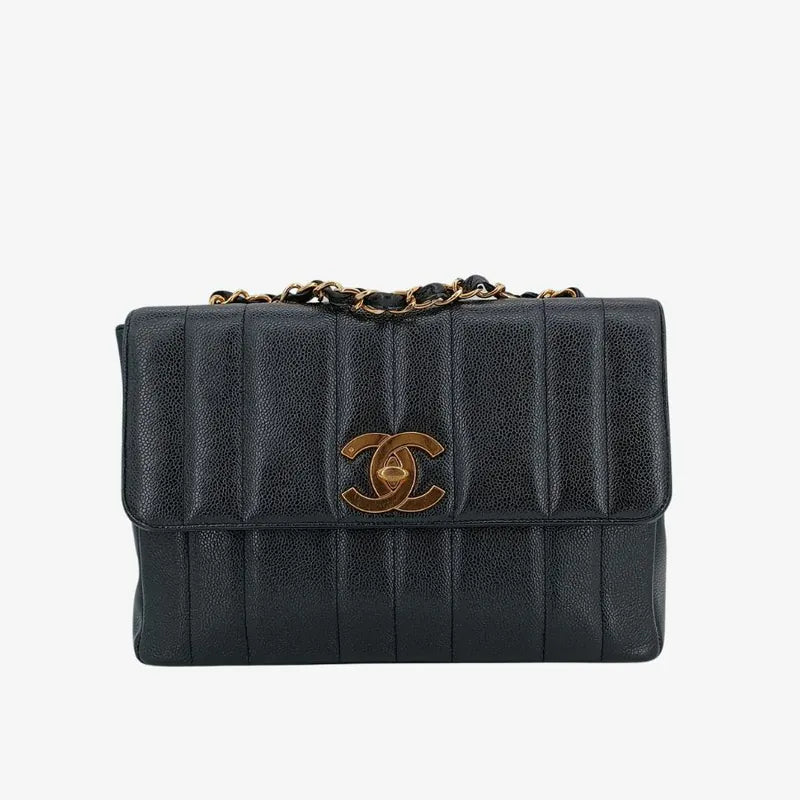 jt878-chanel-vintage-black-caviar-leather-vertical-jumbo-flap-bag