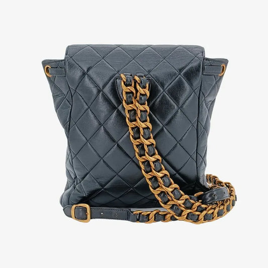 jw048-chanel-vintage-black-lambskin-duma-backpack