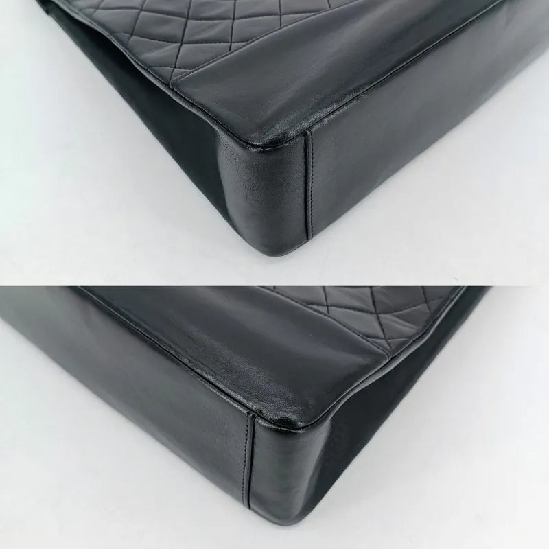 rb538-chanel-vintage-black-lambskin-quilted-31-tote-bag