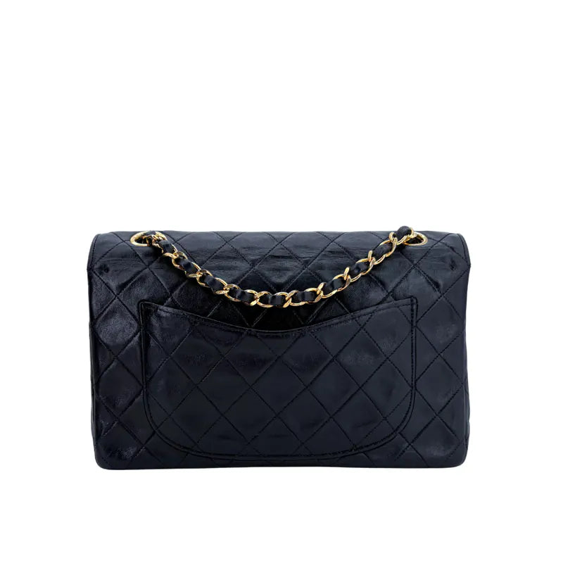 c563-chanel-vintage-navy-lambskin-quilted-flap-bag