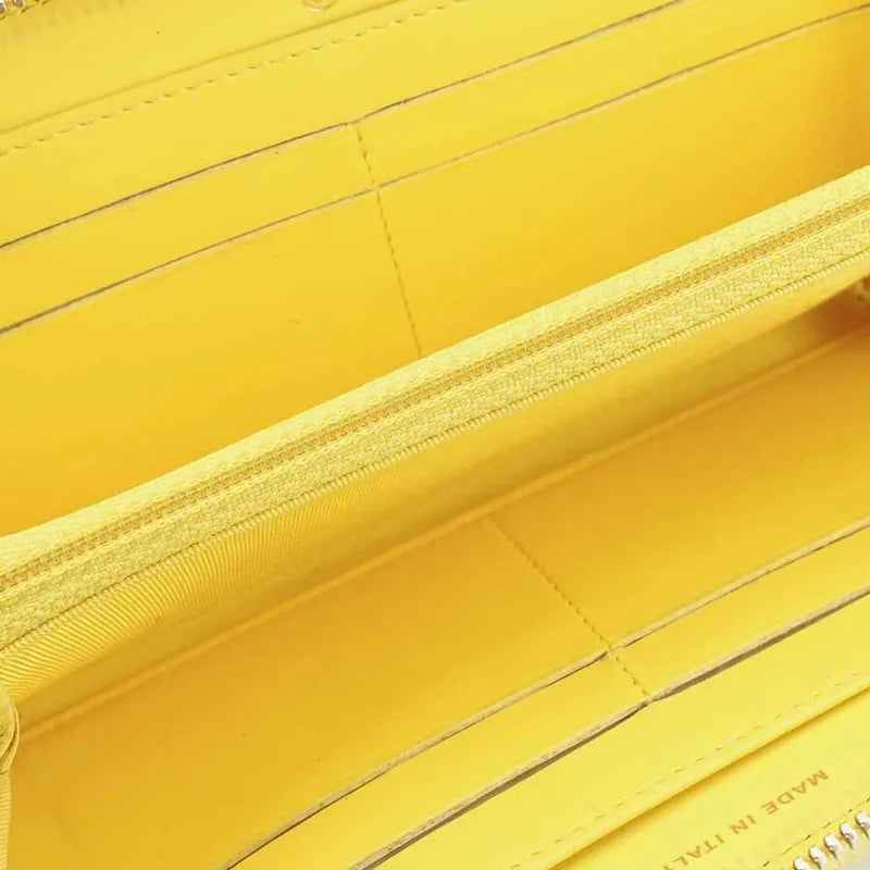 jr467-chanel-yellow-lambskin-qulited-wallet