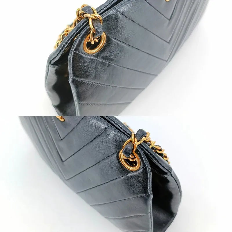 jt293-chanel-vintage-black-lambskin-chevron-handbag