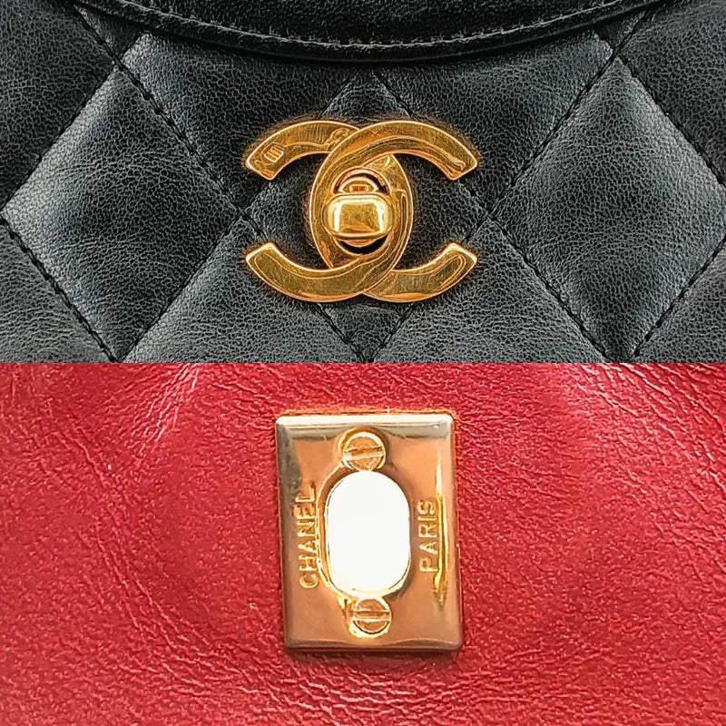 jw231-chanel-vintage-black-lambskin-quilted-31-tote-bag