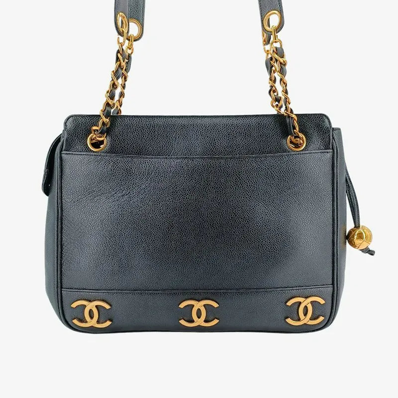 jt555-chanel-vintage-black-caviar-leather-triple-cc-tote-bag