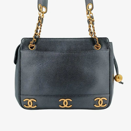 jt555-chanel-vintage-black-caviar-leather-triple-cc-tote-bag