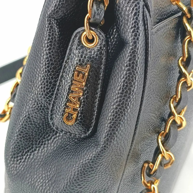 c367-chanel-vintage-black-caviar-leather-embroidered-logo-tote-bag