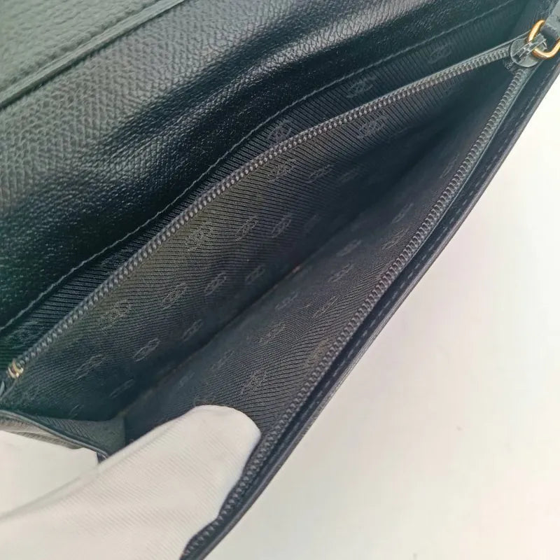 ju258-chanel-black-caviar-leather-classic-long-flap-wallet