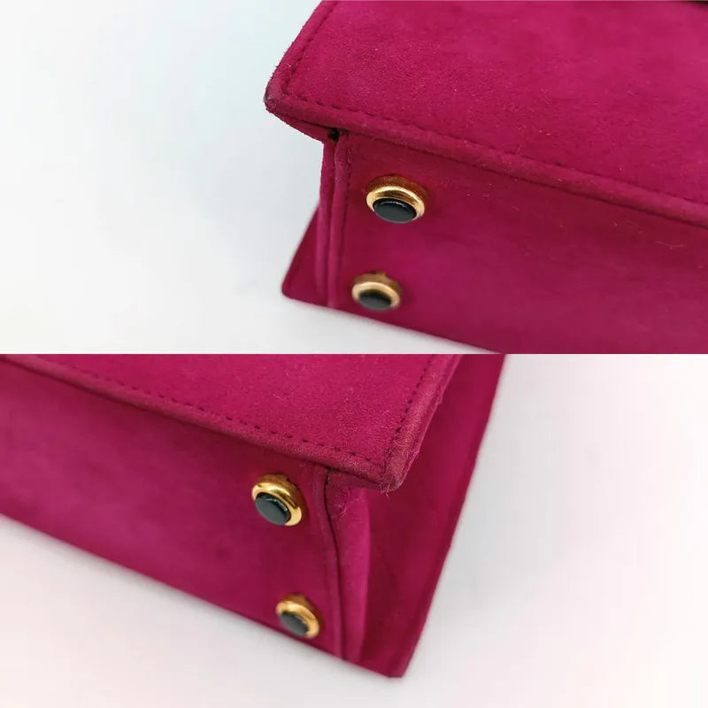 jw173-chanel-vintage-red-suede-trapezoid-flap-bag