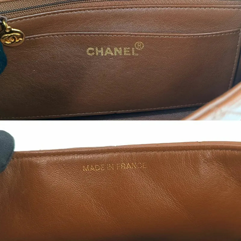 jt156-chanel-vintage-brown-lambskin-22cm-diana-flap-bag