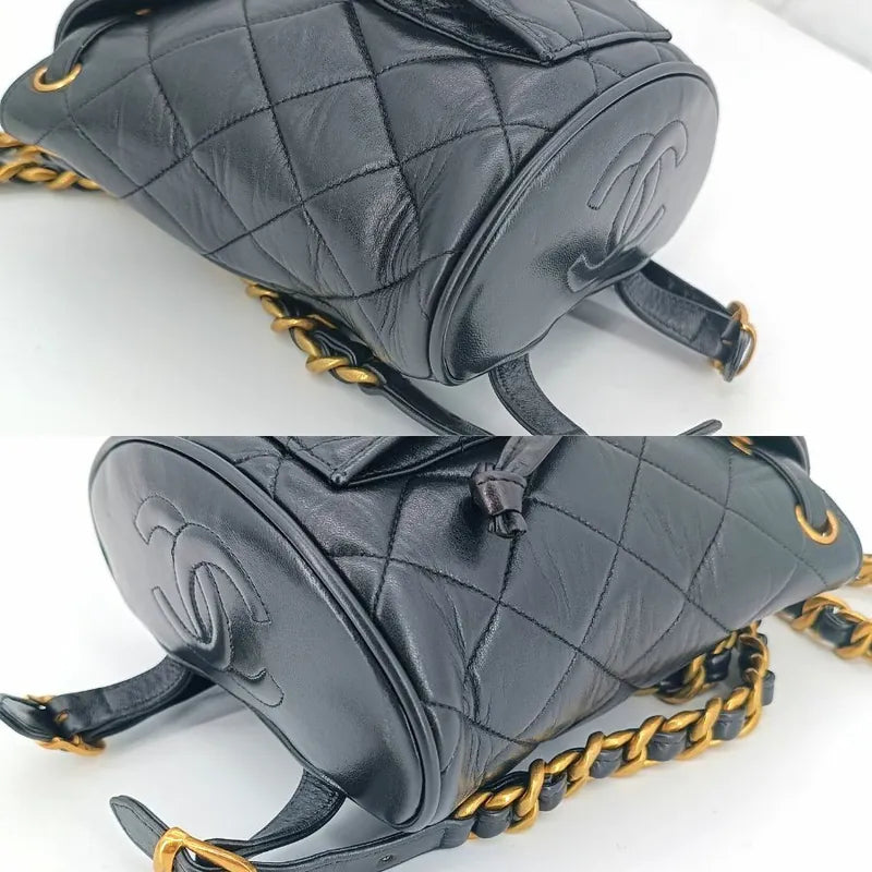 ra093-chanel-vintage-black-lambskin-duma-mini-backpack