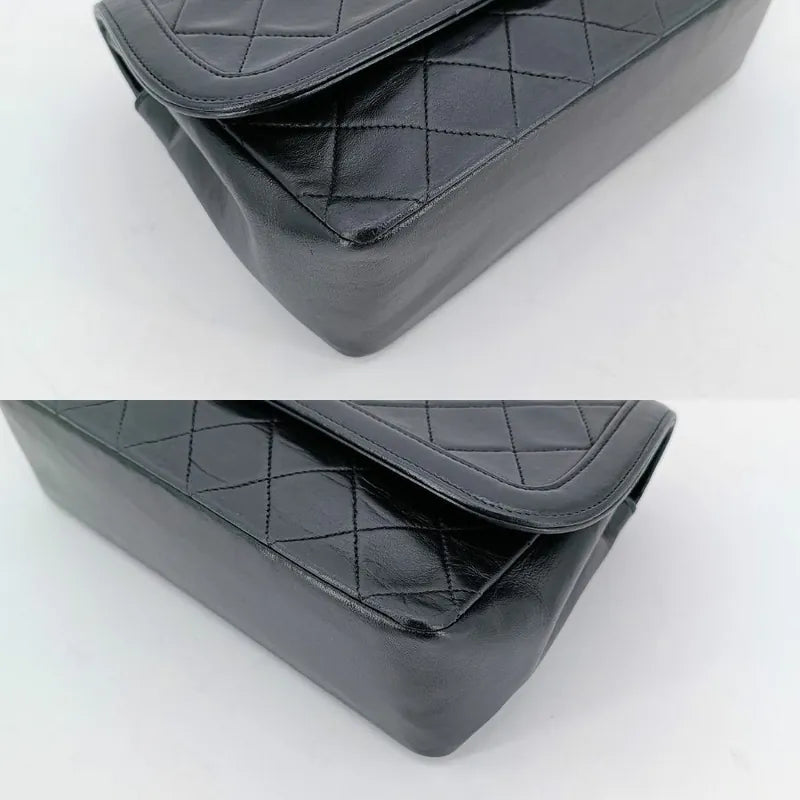 ra954-chanel-vintage-black-lambskin-quilted-flap-bag