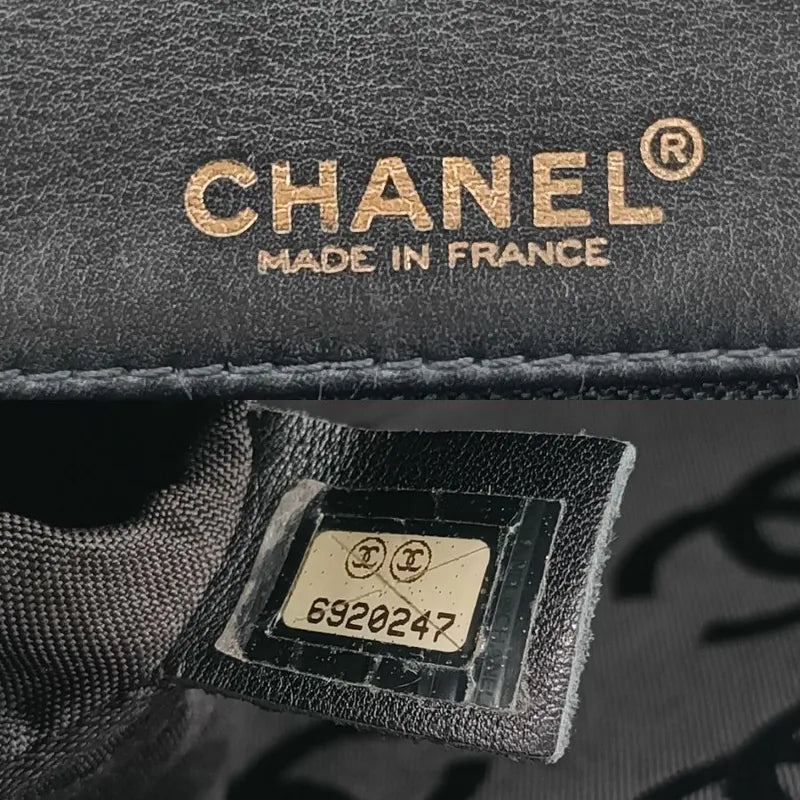 c485-chanel-vintage-black-calfskin-wild-stitch-flap-bag