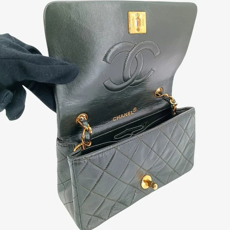 jt596-chanel-vintage-dark-green-lambskin-full-flap-bag