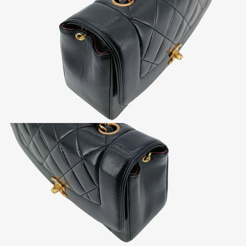 ra344-chanel-vintage-black-lambskin-22cm-diana-flap-bag