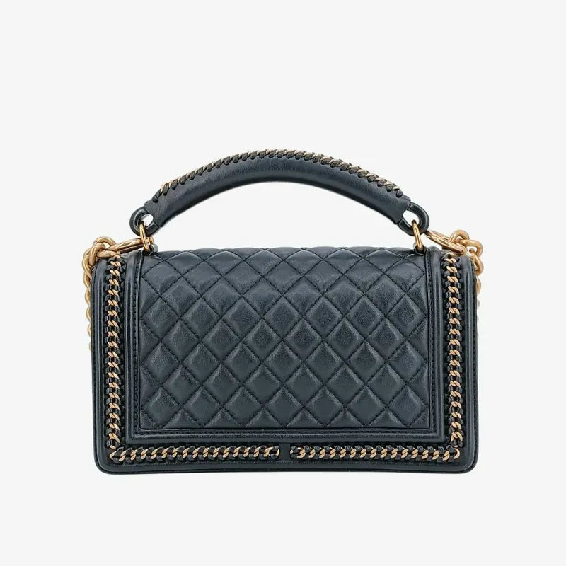 c432-chanel-leboy-black-calfskin-top-handle-flap-bag