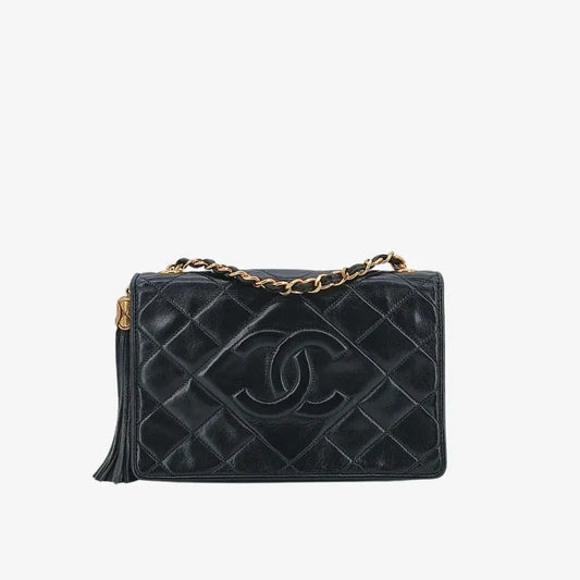ra419-chanel-vintage-black-lambskin-quilted-full-flap-bag