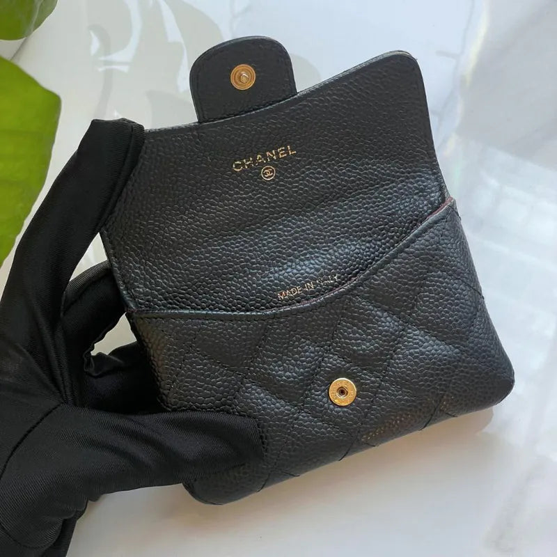 c514-chanel-black-caviar-leather-classic-small-flap-wallet