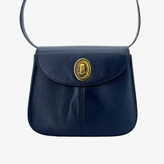 rc931-christian-dior-vintage-navy-leather-gold-hardware-shoulder-bag