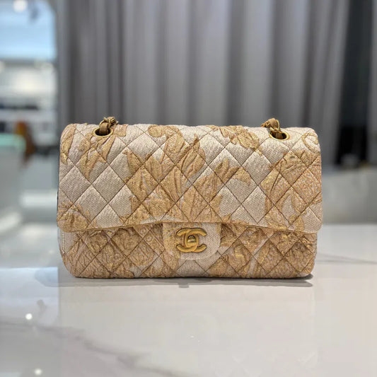 c536-chanel-bicolor-gold-ivory-canvas-25cm-classic-flap-bag