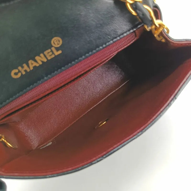 js993-chanel-vintage-black-lambskin-17cm-mini-square-flap-bag