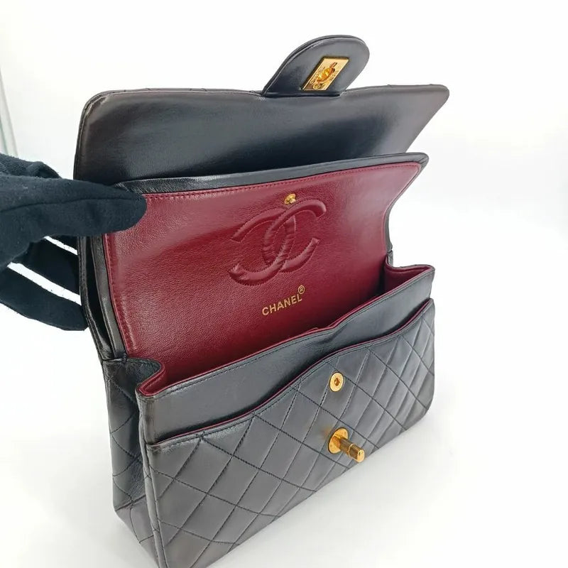 ra225-chanel-vintage-brown-lambskin-25cm-classic-flap-bag