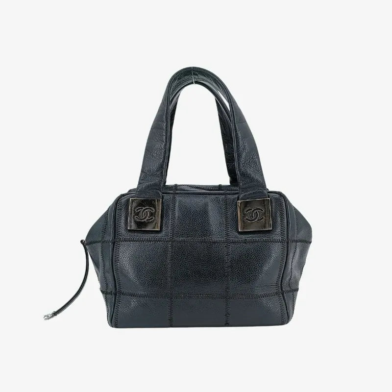 rb765-chanel-vintage-black-caviar-leather-chocolate-bar-handbag