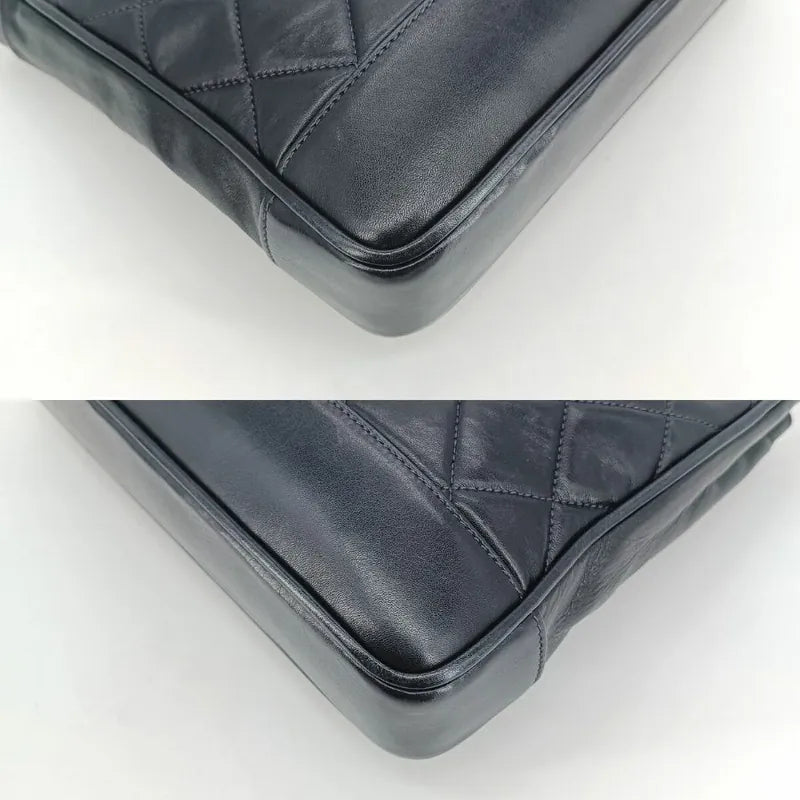 c435-chanel-vintage-black-lambskin-quilted-mini-tote-bag