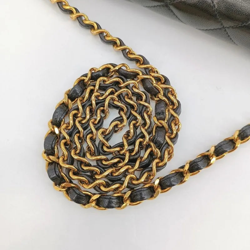 c390-chanel-vintage-black-lambskin-paris-limited-flap-bag