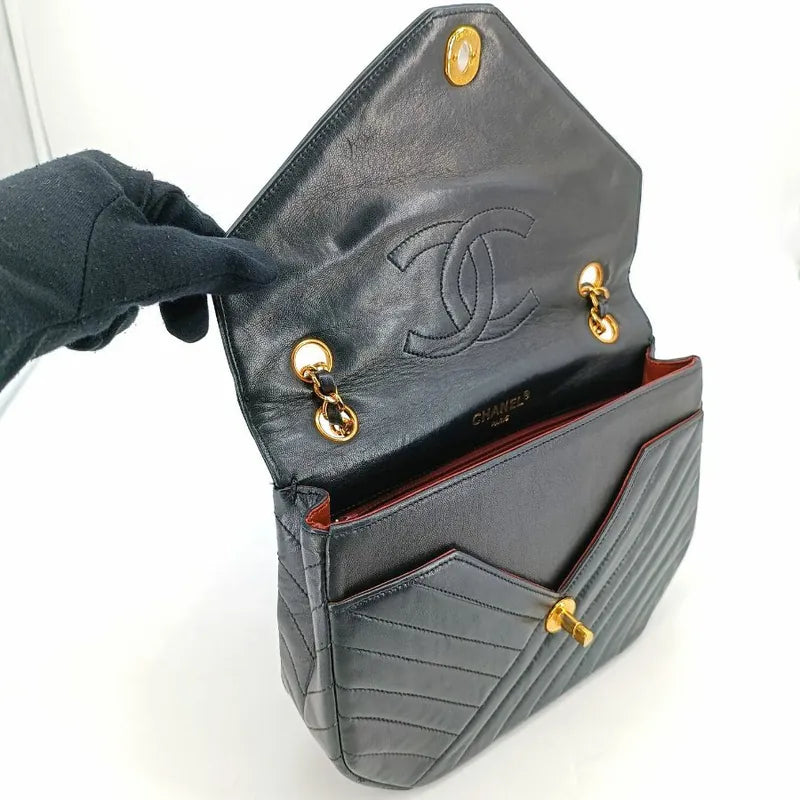 90195512-chanel-vintage-black-lambskin-paris-limited-edition-flap-bag