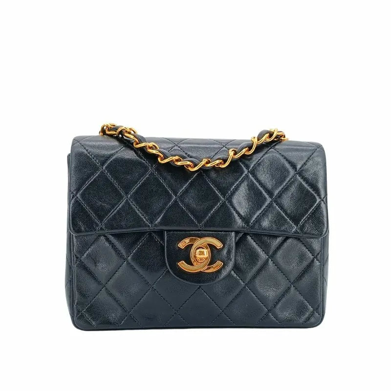 js993-chanel-vintage-black-lambskin-17cm-mini-square-flap-bag