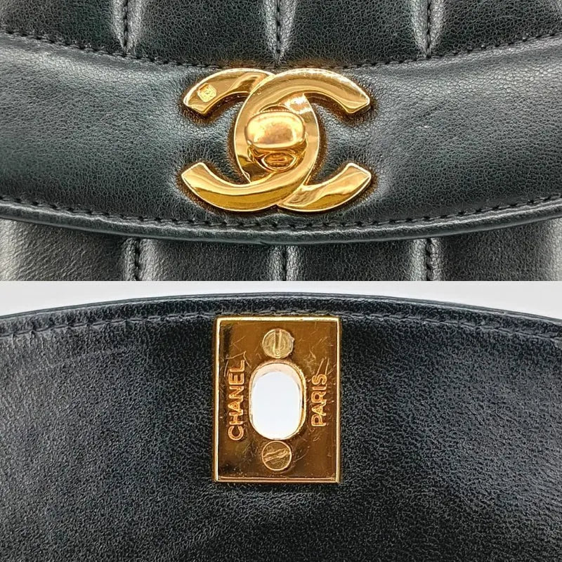 jt659-chanel-vintage-black-lambskin-vertical-flap-bag