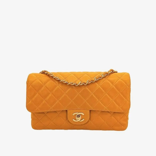 90205766-chanel-vintage-yellow-lambskin-single-flap-bag