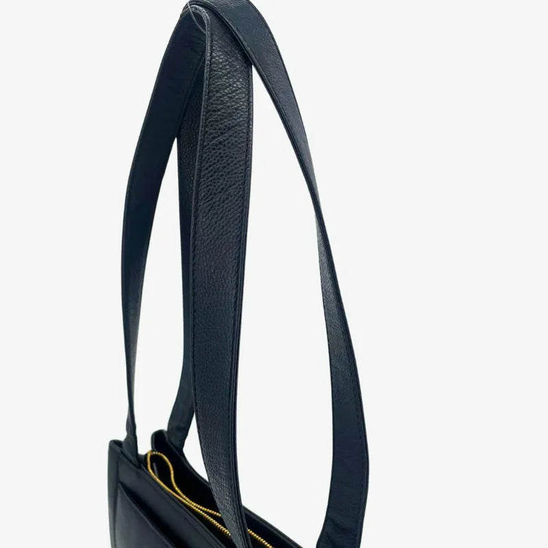 rc245-chanel-vintage-black-caviar-leather-embroidered-logo-tote-bag