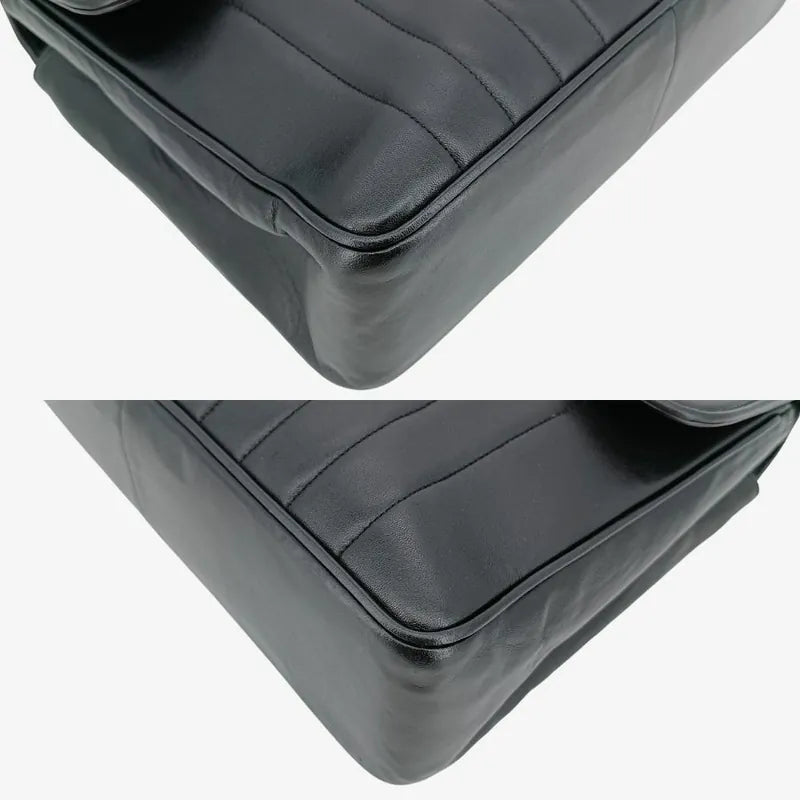 ra337-chanel-vintage-black-lambskin-vertical-jumbo-flap-bag