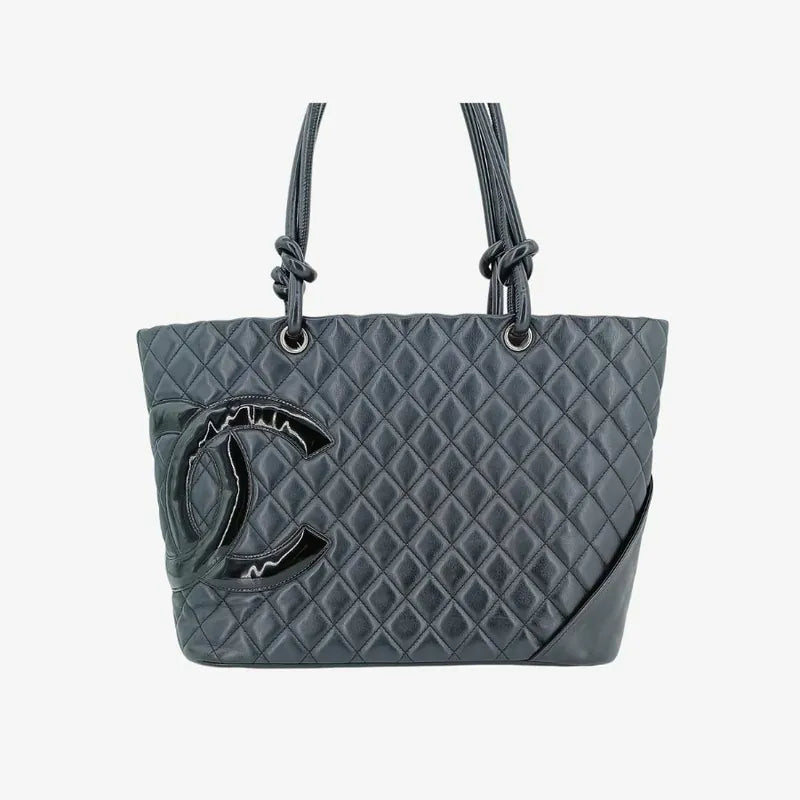 ra237-chanel-vintage-black-calfskin-cambon-tote-bag