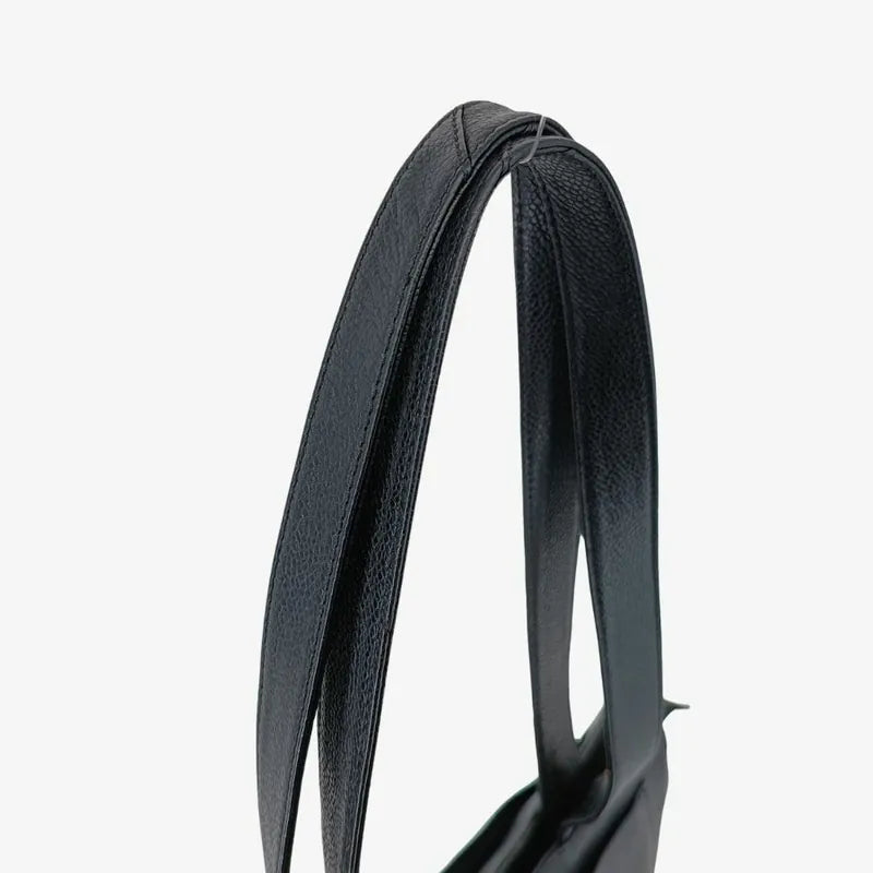 jw208-chanel-vintage-black-caviar-leather-embroidered-logo-tote-bag