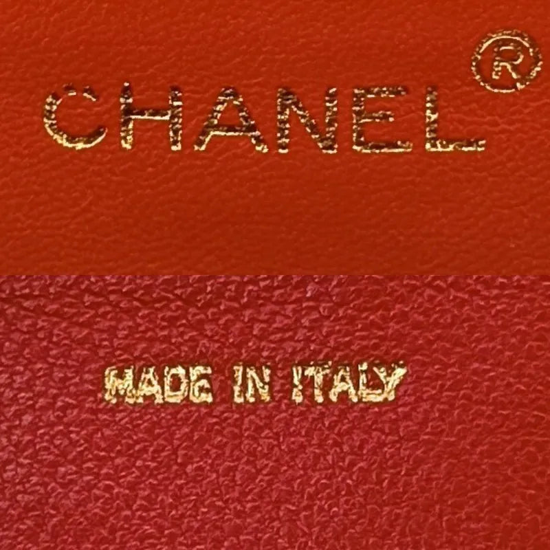 js483-chanel-vintage-red-lambskin-quilted-flap-bag