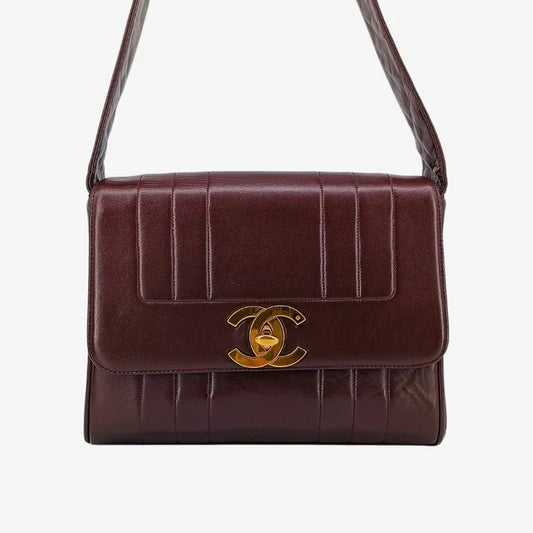 js996-chanel-vintage-brown-lambskin-big-cc-flap-bag