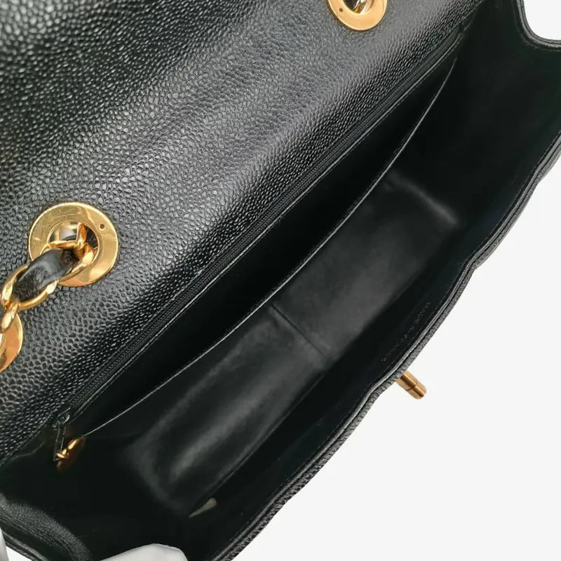 jt878-chanel-vintage-black-caviar-leather-vertical-jumbo-flap-bag
