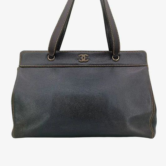 ra829-chanel-vintage-dark-brown-caviar-leather-executive-tote-bag