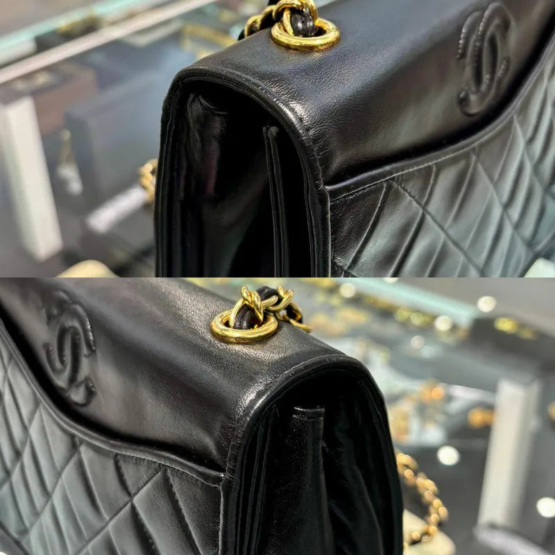 rc397-chanel-vintage-black-lambskin-quilted-flap-bag