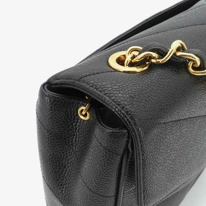 jr585-chanel-vintage-black-caviar-leather-jumbo-flap-bag